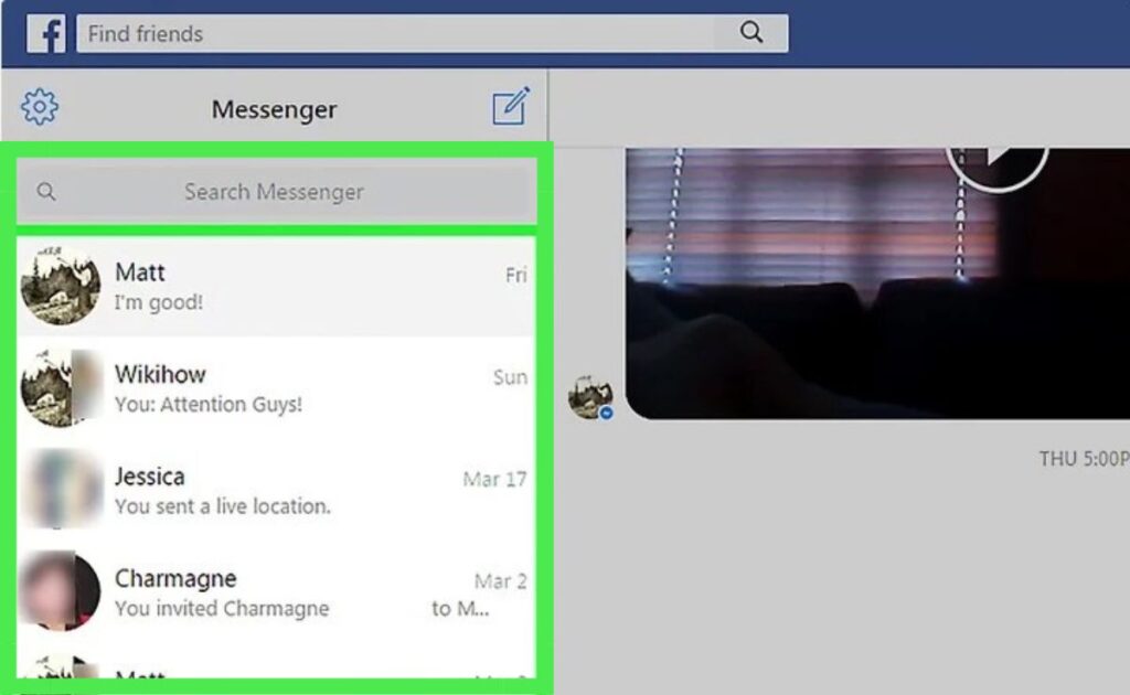 how to delete message in facebook desktop