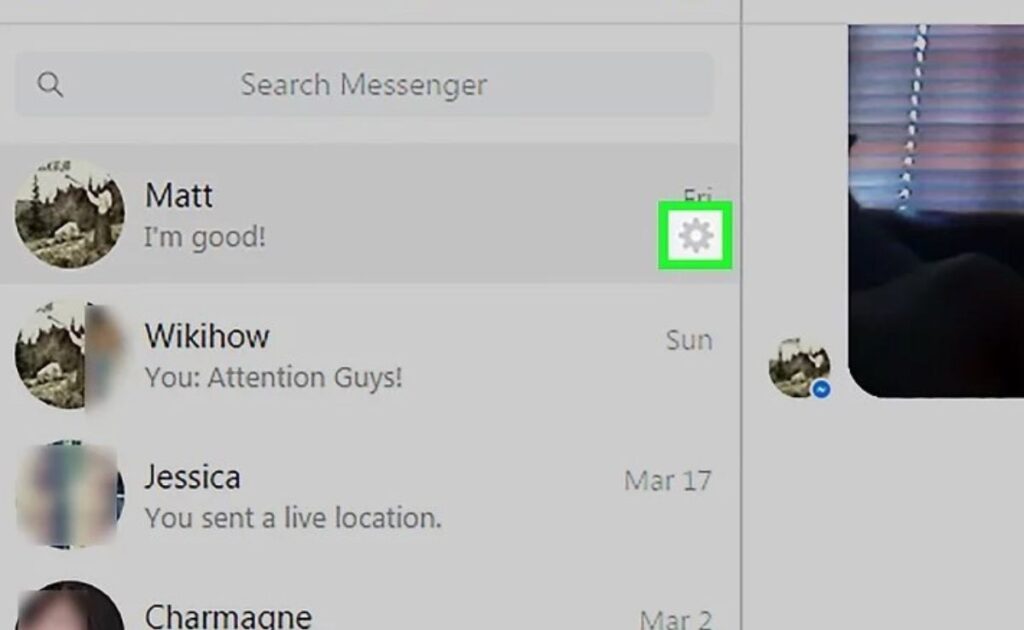 how do i delete messages in facebook messenger on desktop